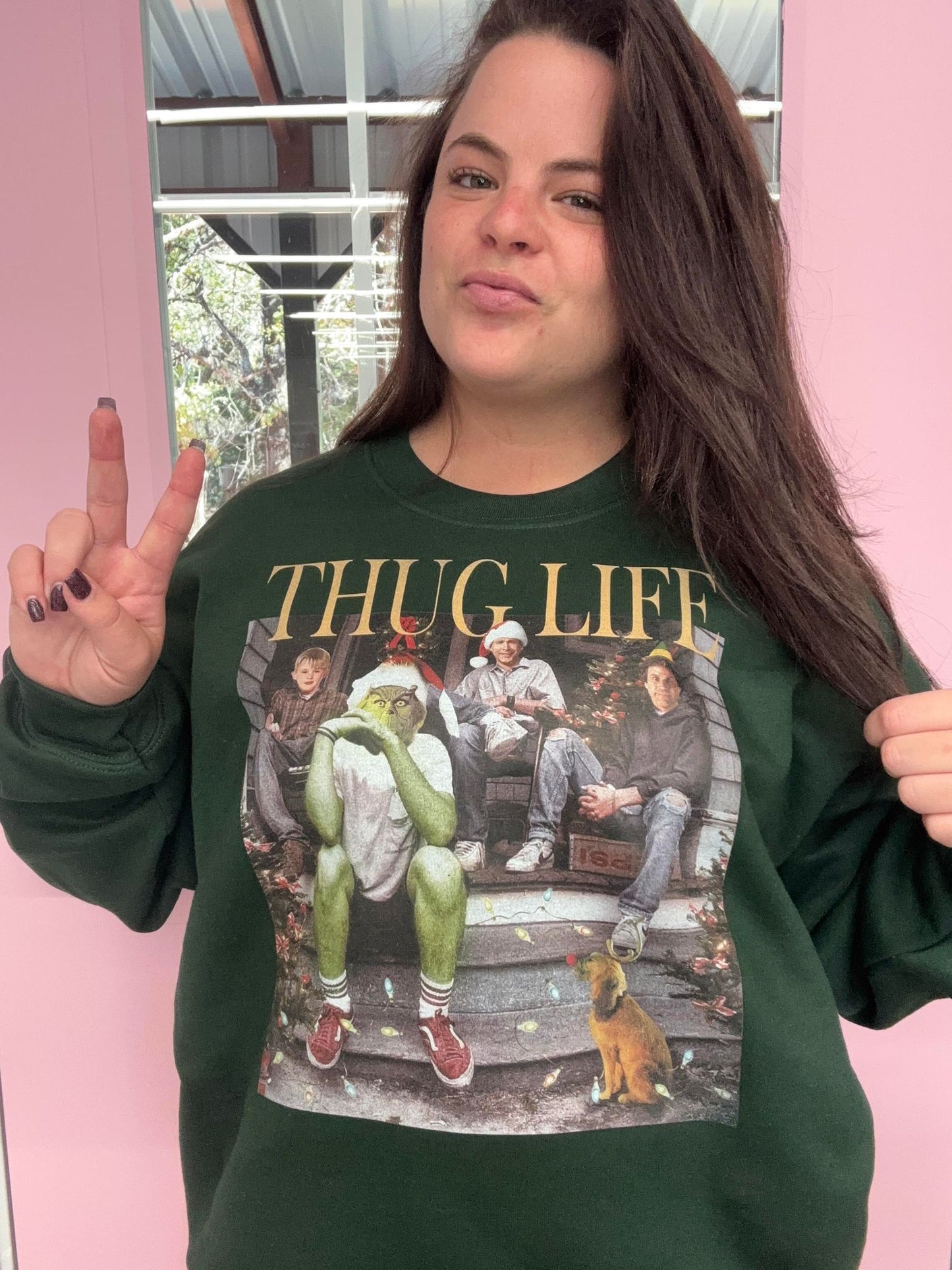 CHRISTMAS THUG LIFE SWEATSHIRT