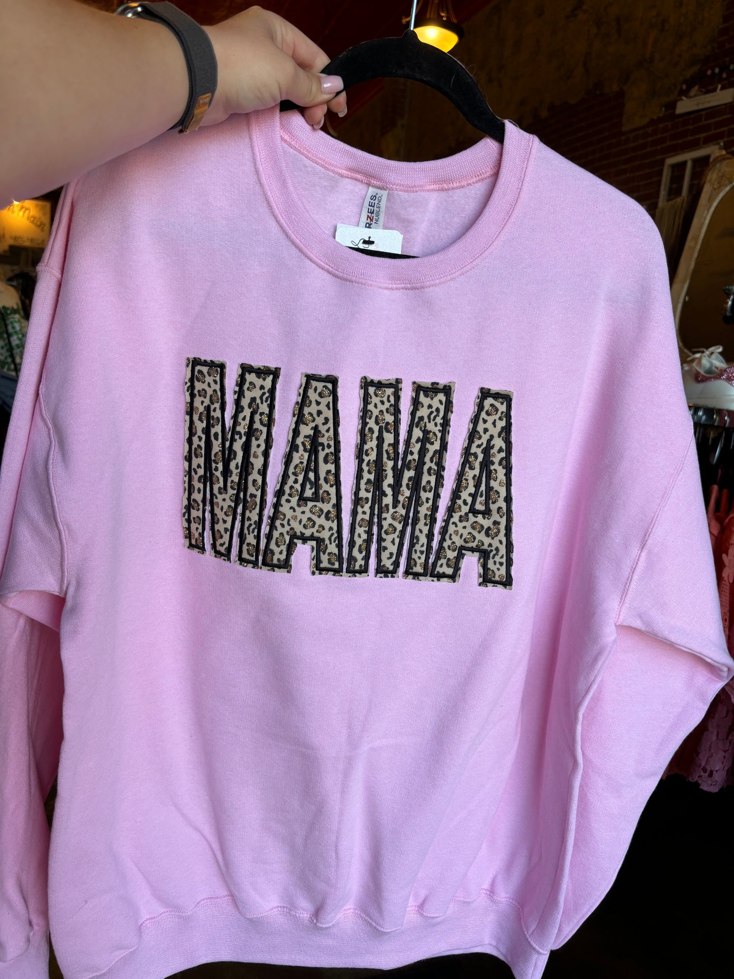 LEOPARD MAMA SWEATSHIRT