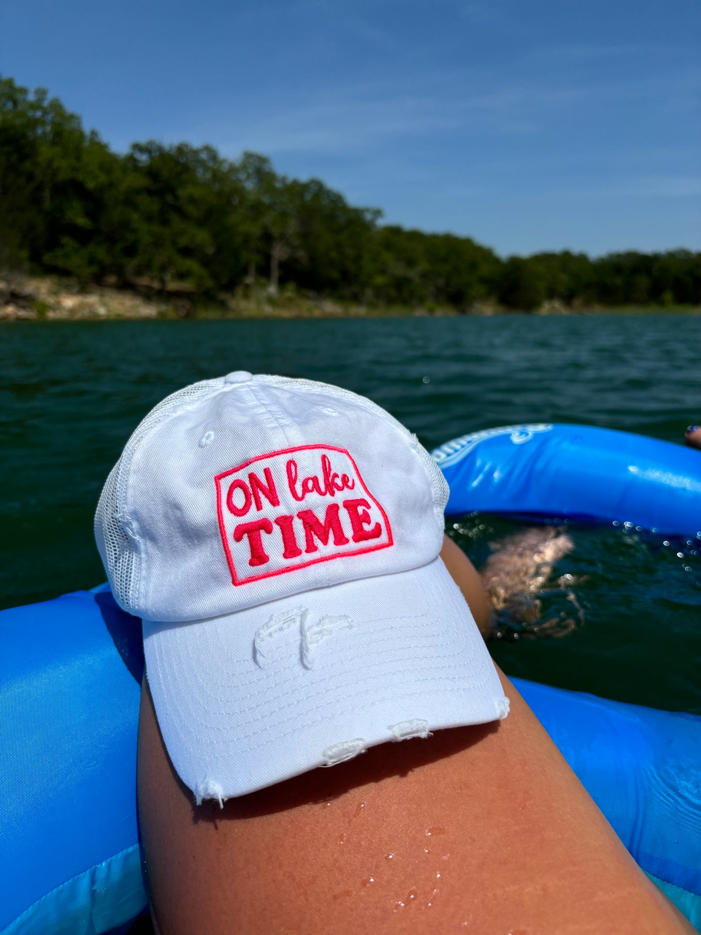 ON LAKE TIME HAT