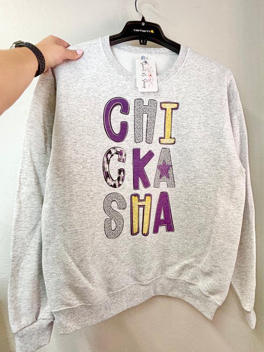 STACKED CHICKASHA SWEATSHIRT