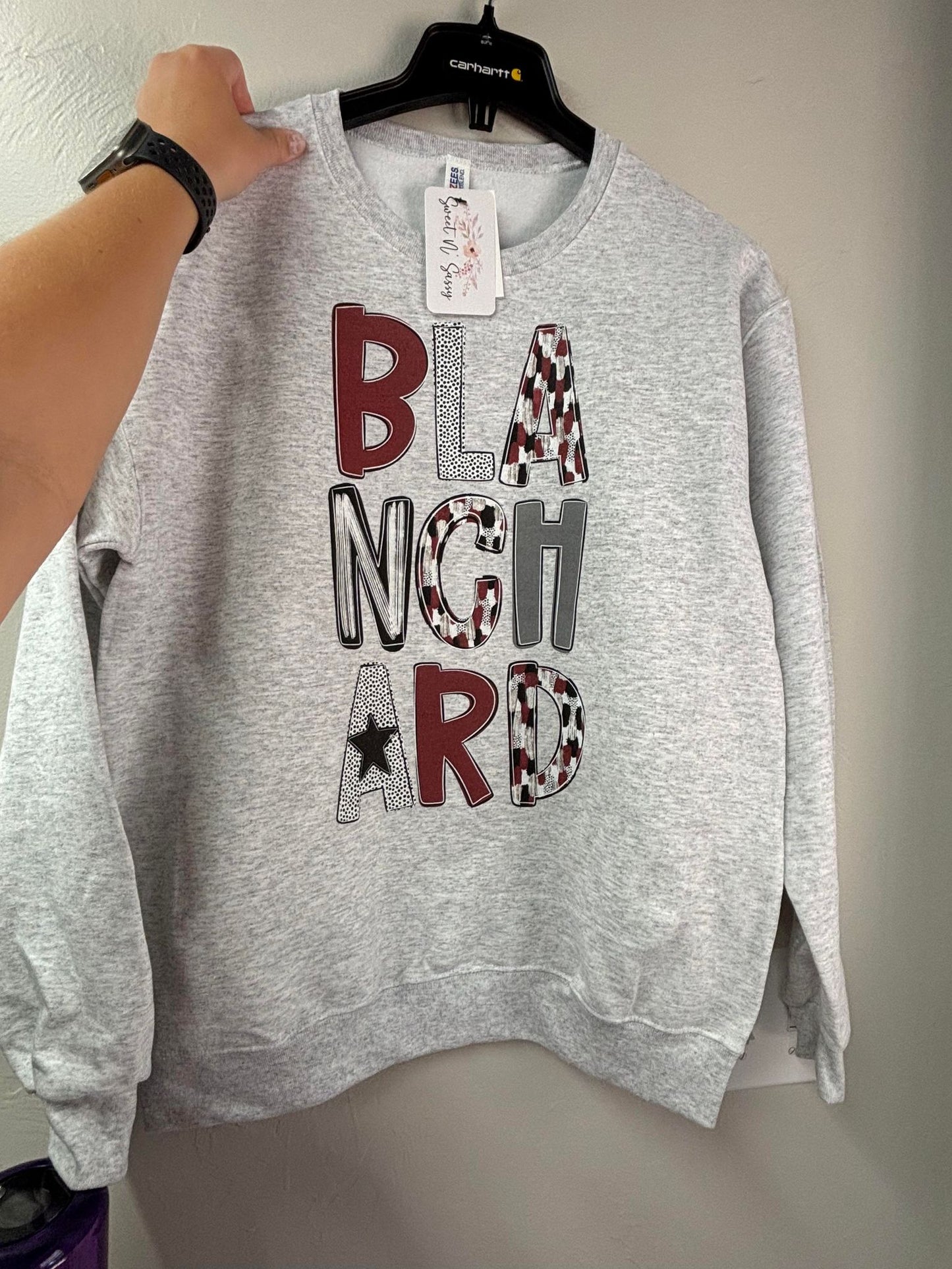 YOUTH BLANCHARD STACKED SWEATSHIRT